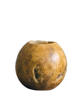 Teak Ball Pot