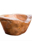Teak Round Bowl