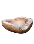 Round Teak Root Bowl
