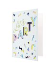 Let's Party Die-Cut Card
