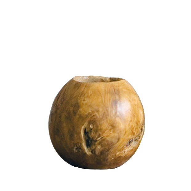 teak plant pot Teak Ball Pot – Diameter Plants