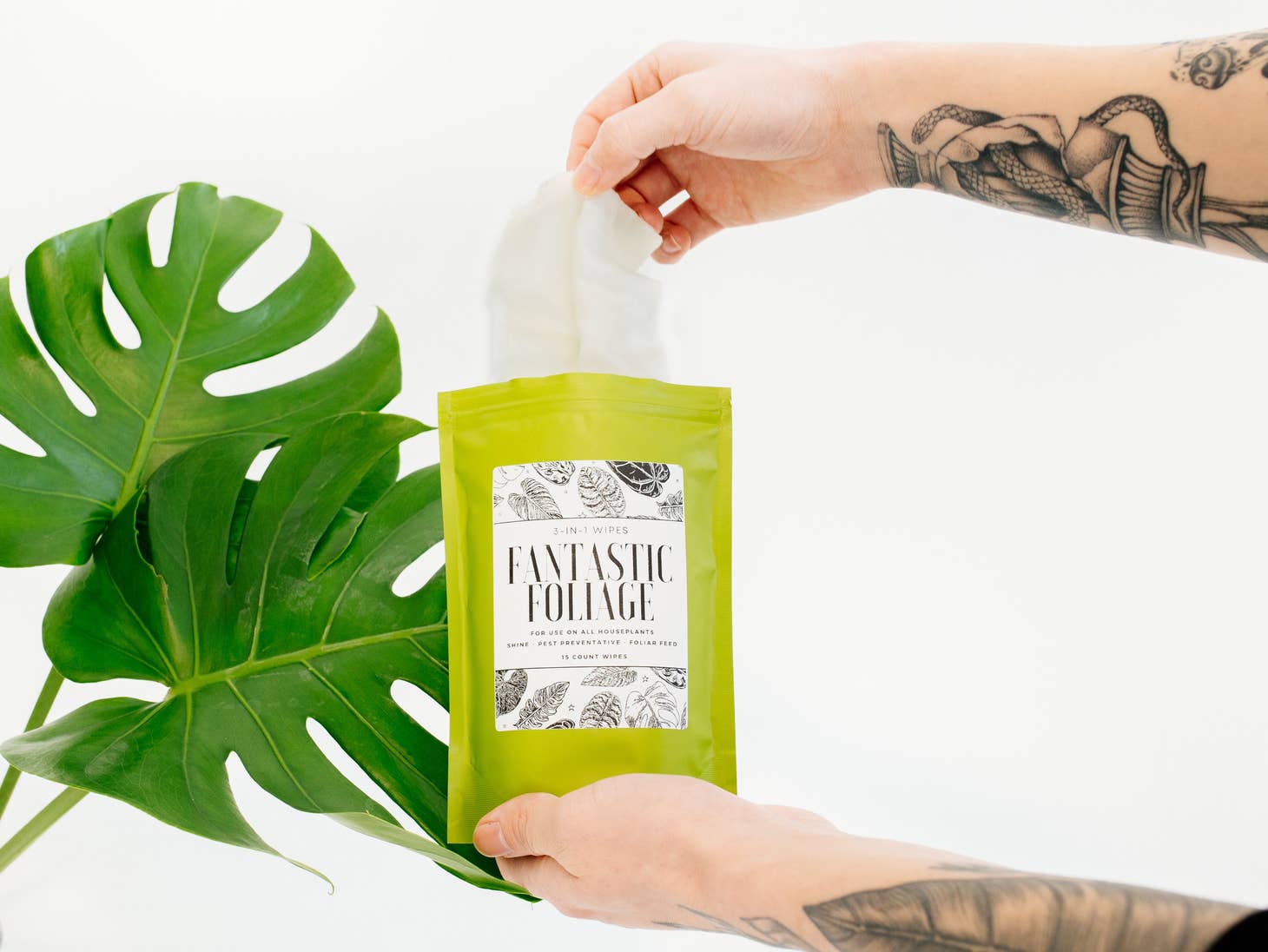 3-in-1 Neem and Peppermint Plant Wipes