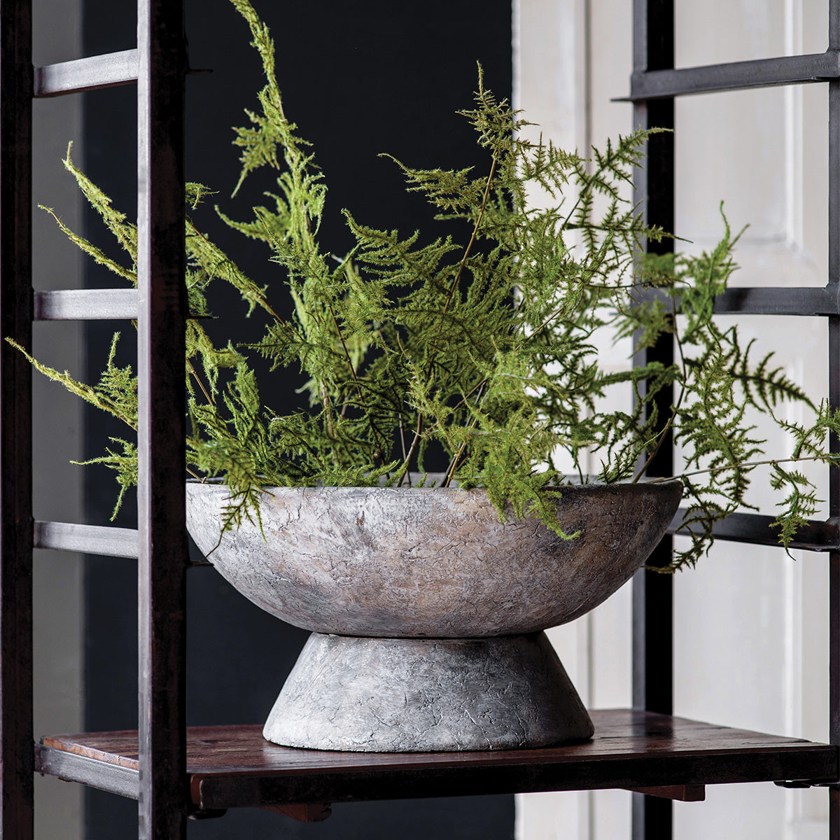 Concrete Saucer Planter