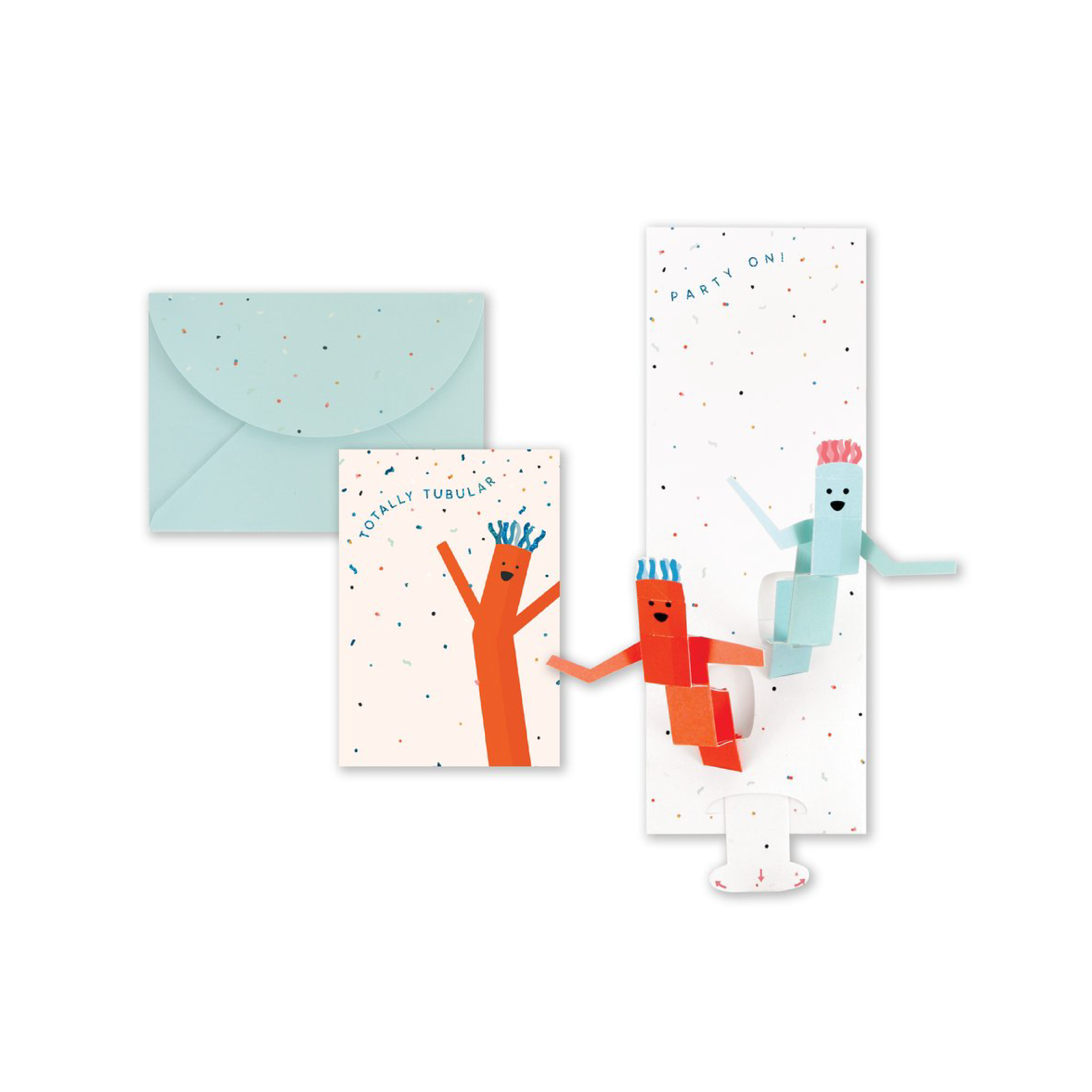 Totally Tubular Pop-Up Card