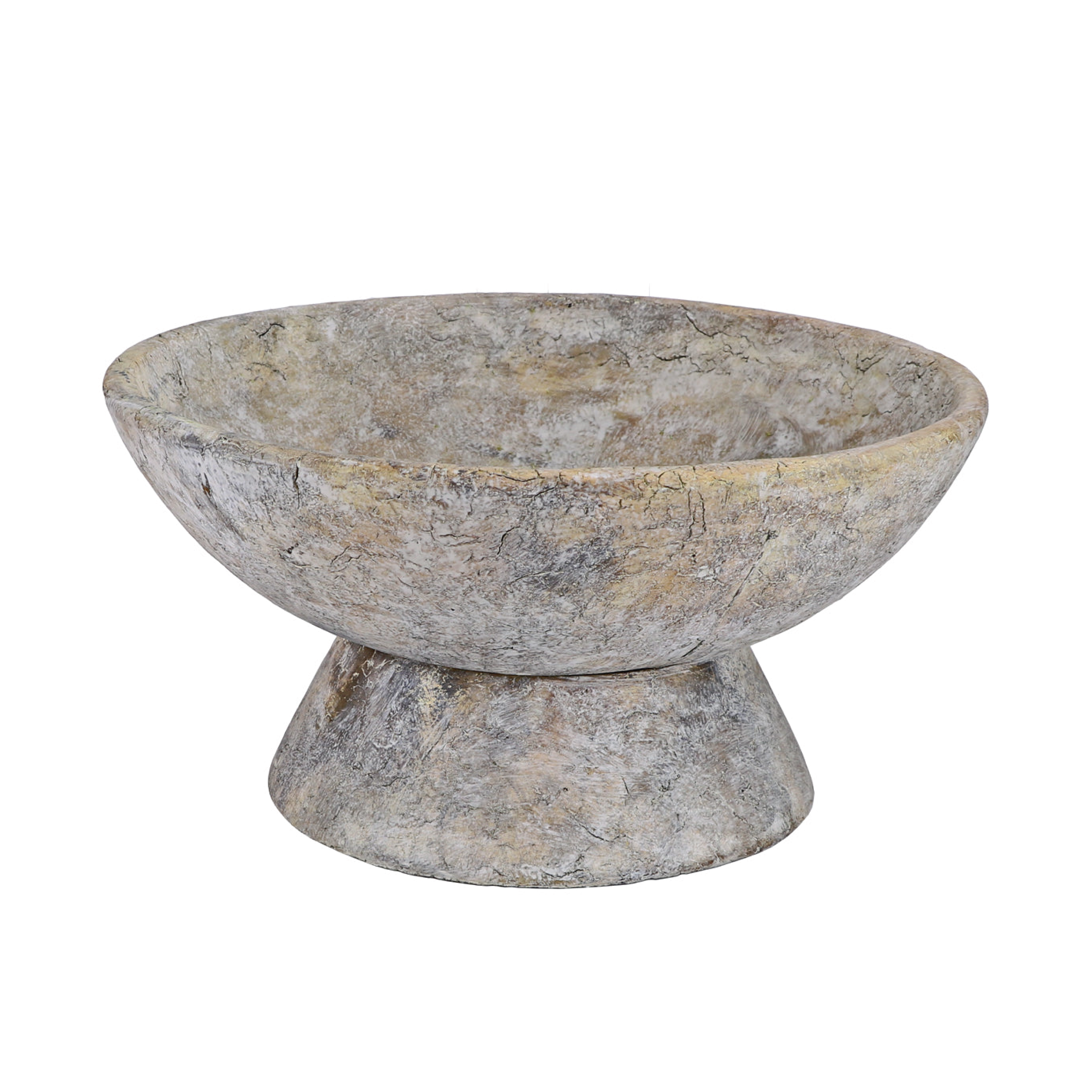 Concrete Saucer Planter - Thumbnail 2