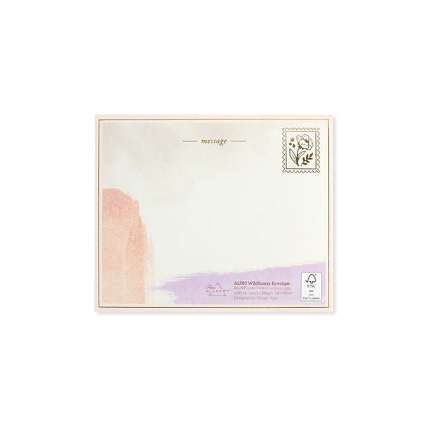 Wildflower Envelope Pop-Up Card