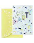 Let's Party Die-Cut Card