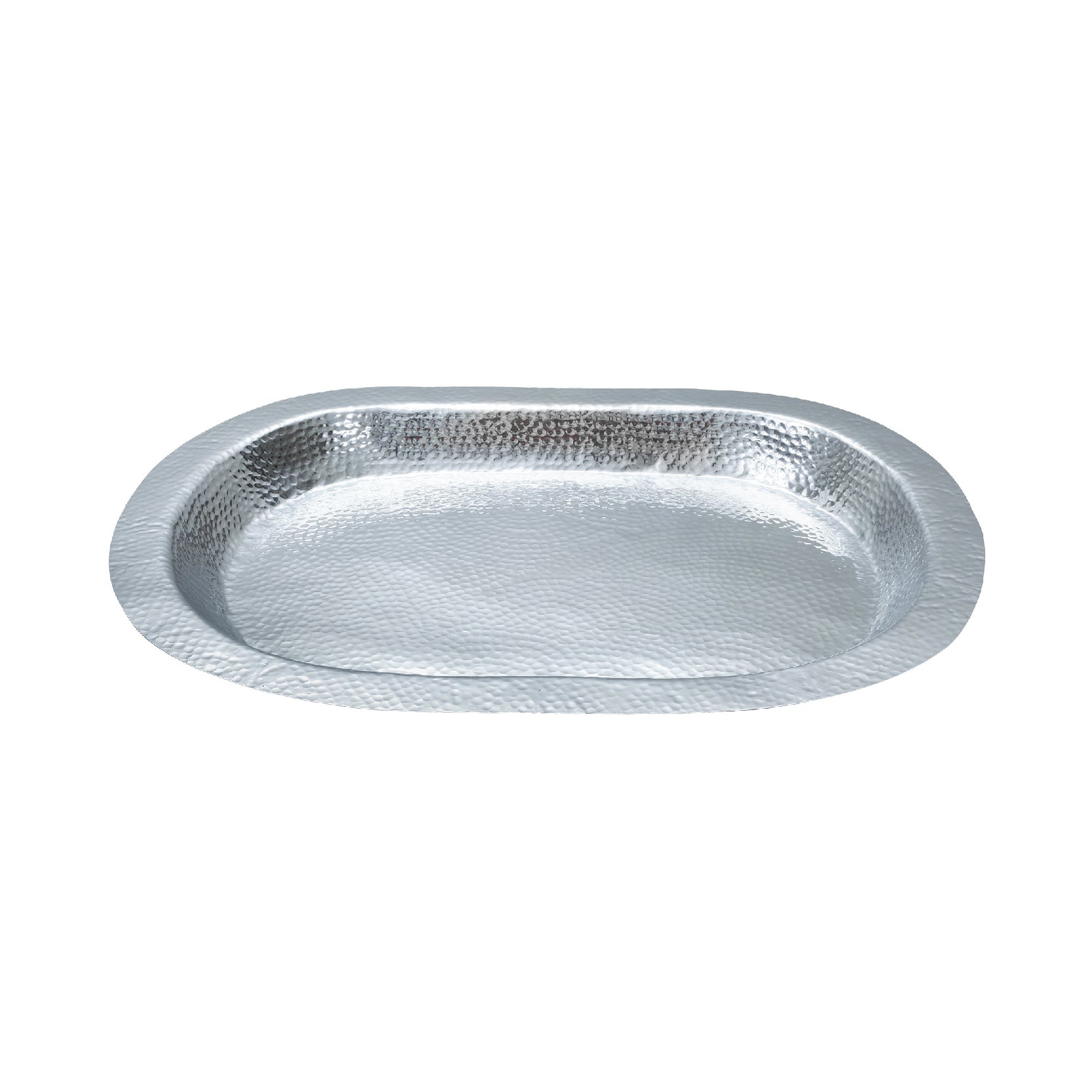 Hammered Oval Tray