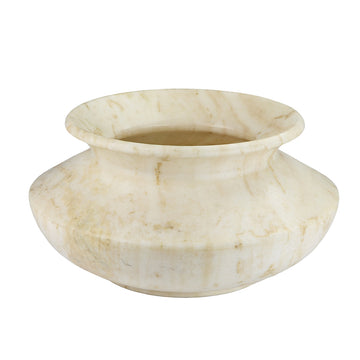 Turned Marble Pot